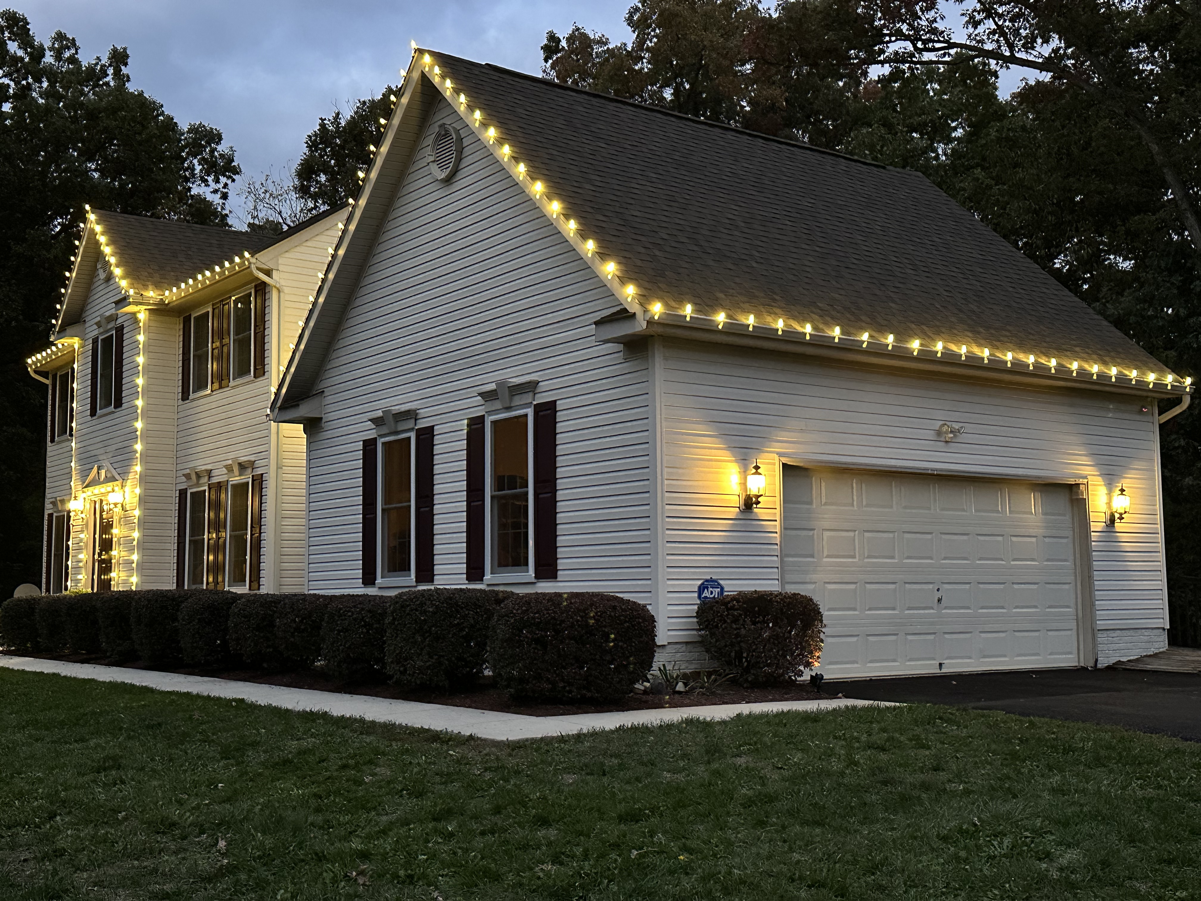 Christmas Light Installation in Martinsburg
